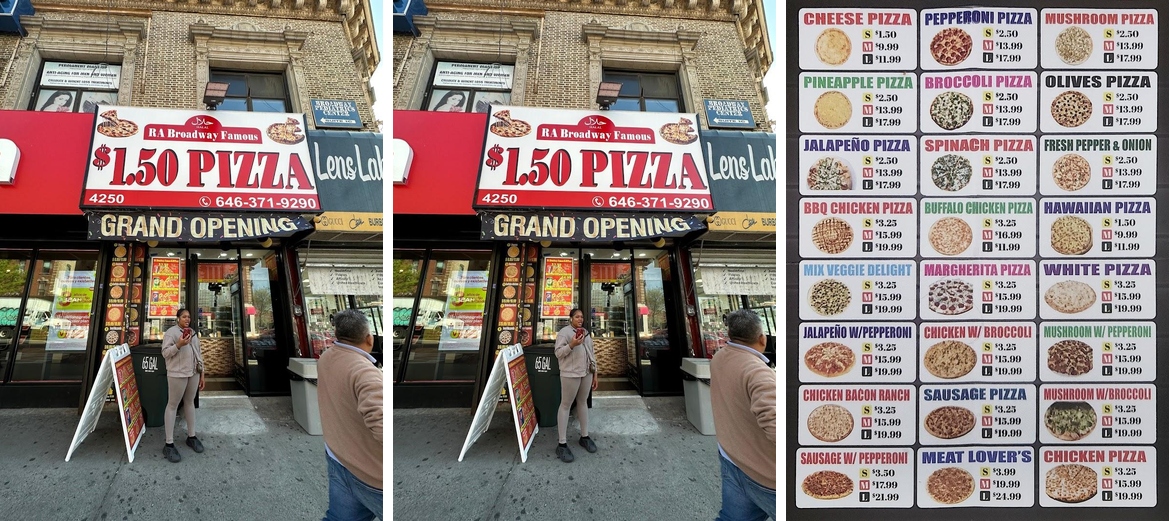 RA Broadway Famous Pizza